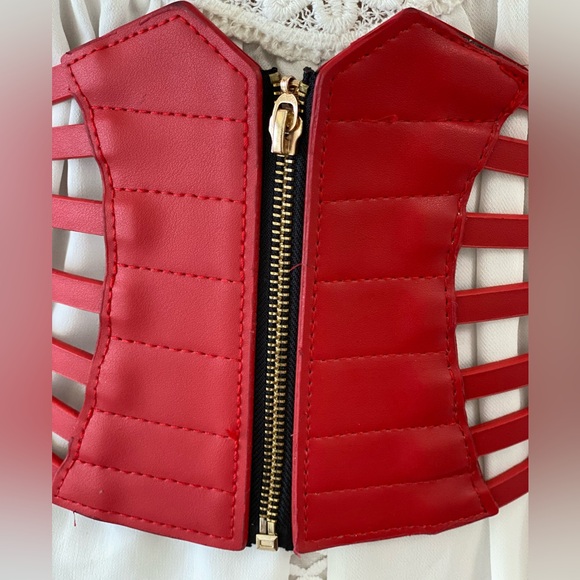 Fashion waist belt 31 inches long before stretch, fit up to waist size 34 inches - Picture 3 of 6